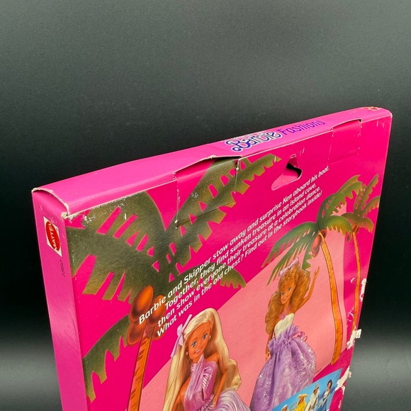 Barbie Fashions 1986 Jewel Secrets Gown Purse 1860 Mattel NIB Box Dmg Vintage - Picture 14 of 16